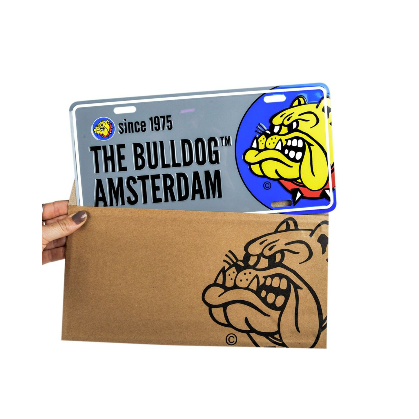 Plaque décorative the bulldog